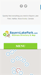 Mobile Screenshot of bayerslakepark.com